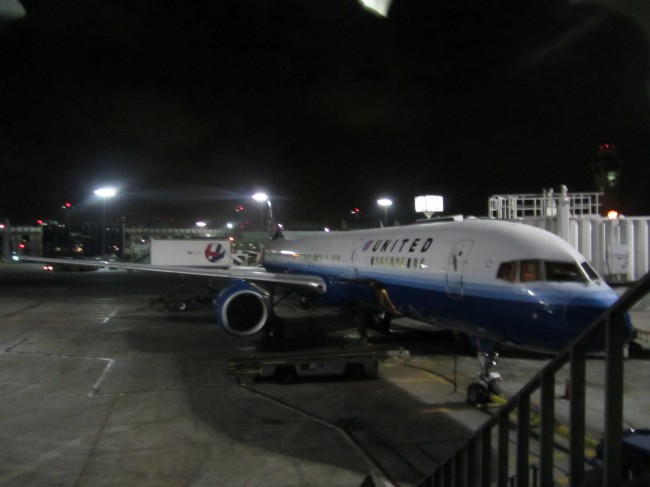 N554UA at LAX Gate 73 on 7/10/2011