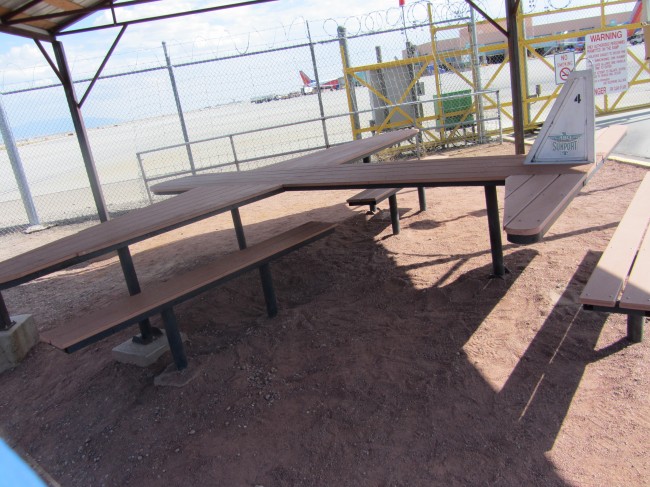 ABQ North Viewing Area on 7/17/2011