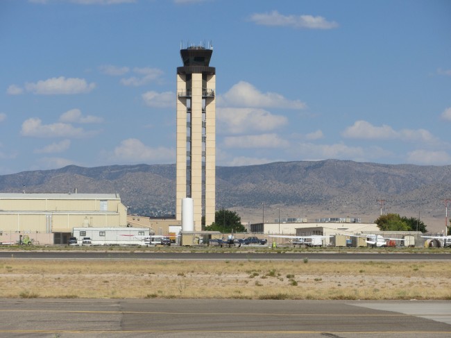 ABQ Control Tower on 7/17/2011