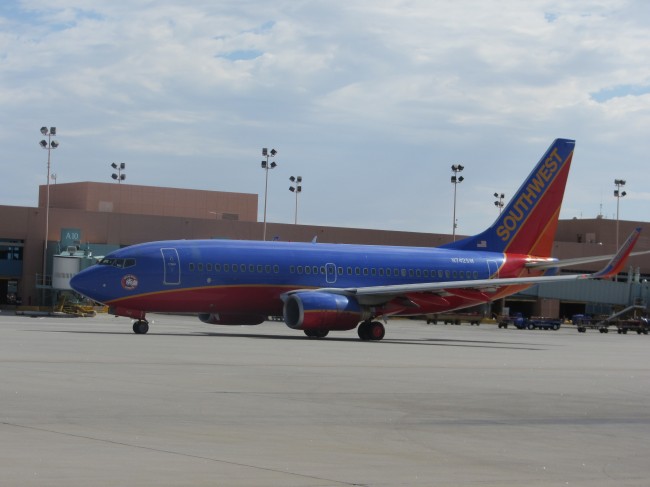 Southwest N742SW at ABQ on 7/17/2011