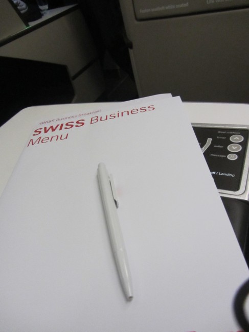 Swiss Business Class