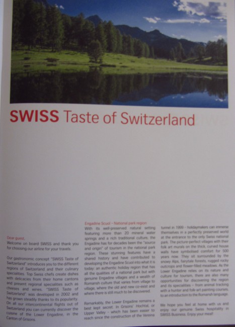 Swiss Business Class