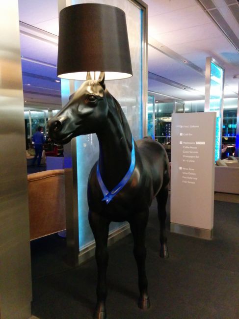 British Airways Galleries First Lounge London Heathrow