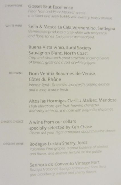 American Airlines Business Class Milan to New York