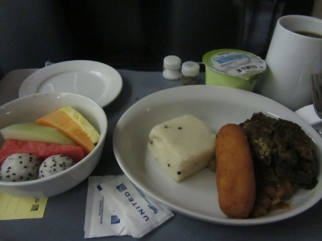 United Airlines Business Class Hong Kong to San Francisco