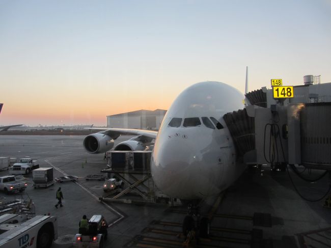 Air France A380 at LAX