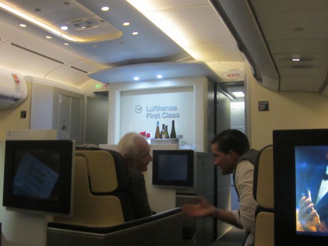 Lufthansa First Class Los Angeles to Munich