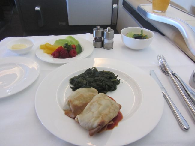 Lufthansa First Class Los Angeles to Munich