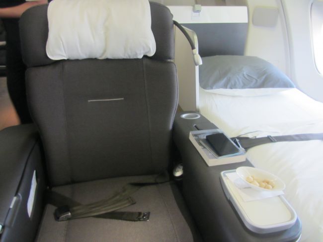 Lufthansa First Class Frankfurt to New York Kennedy
