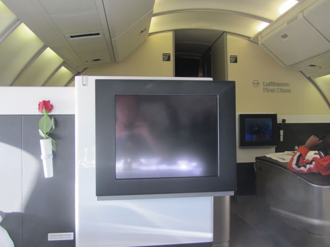 Lufthansa First Class Frankfurt to New York Kennedy