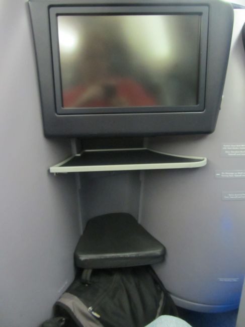 United Airlines Business Class Newark to Milan