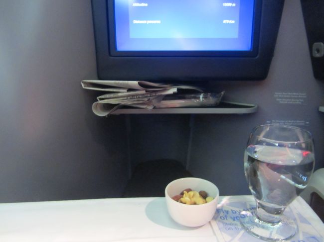 United Airlines Business Class Newark to Milan