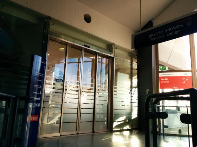 British Airways Terraces Lounge Berlin Tegel