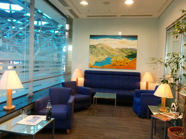 British Airways Terraces Lounge Berlin Tegel