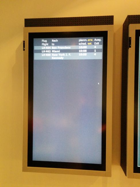 Lufthansa First Class Terminal Frankfurt