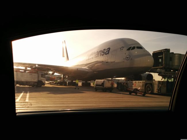 Lufthansa First Class Frankfurt to New York