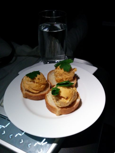 Lufthansa First Class Frankfurt to New York