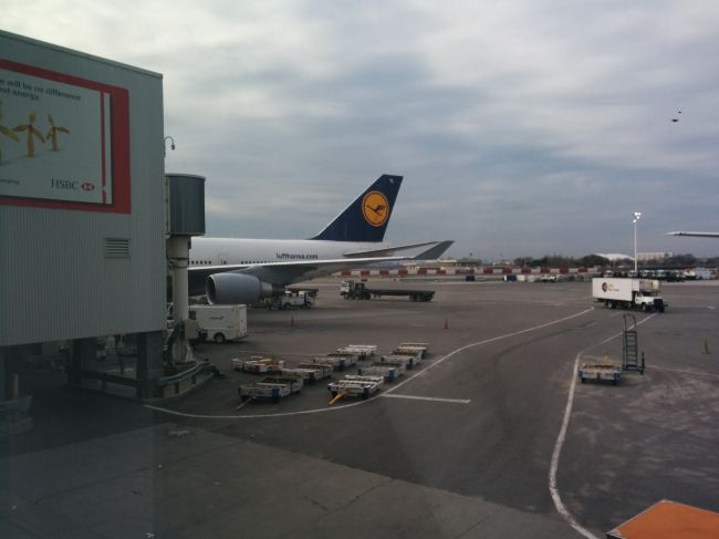 Lufthansa First Class Frankfurt to New York